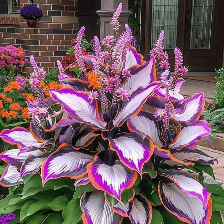 Multicolor Hosta Seeds + Plant Growth Serum Free